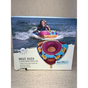 DBX Wave Rush 1-Person Towable Triangle Tube – New in Box (Damaged box)